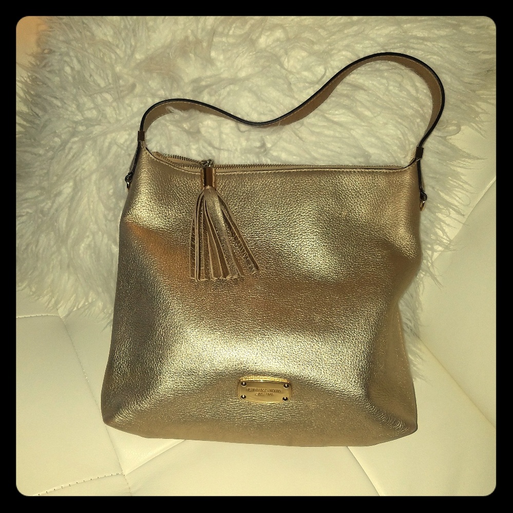 Michael Kors Gold Handbag